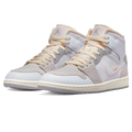 Air Jordan 1 Mid 'Craft Inside Out White Grey'